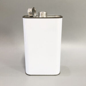 1 Quart  F Style Tin Can with Center Screw Top