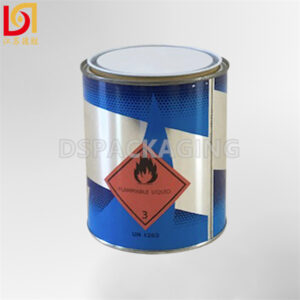 1 Quart Paint Can with Plain Lid