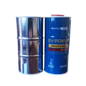 1L Round Motor Oil Tin with Cone Top