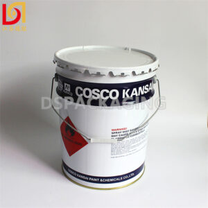 5 Gallon Metal Chemical Bucket
