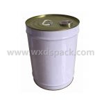 20L Round Chemical Tinplate Barrel for Paint / Oil