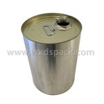 20L Round Oil Tinplate Barrel with Screw Lid