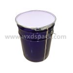 5 Gallon Blue Conical Paint Pail / Bucket with Lock Ring Lid