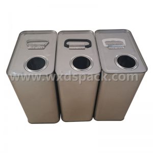 4L Cheap Rectangular F-style Metal Motor Oil Tin Cans