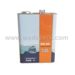4 Liter Toyota 5W30 Replacement Motor Oil Tin Cans