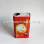 OEM 1L Oblong F-style Tin Can with Printing