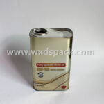1L Empty Oil Tin Can with Advanced Printing