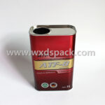 Customized Printing ATF Tin Motor Oil Cans