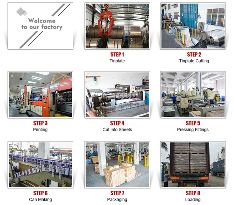 ODM & OEM Metal Cans for Chemicals